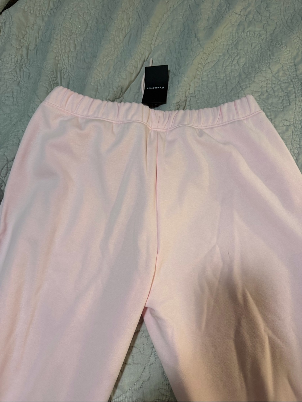 Fabletics Light Pink Drawstring Sweatpants - Picture 4 of 6